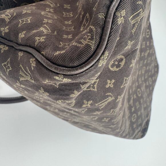 Louis Vuitton Brown Monogram Mini Lin Speedy 30 SP1016 - Picture 10 of 11